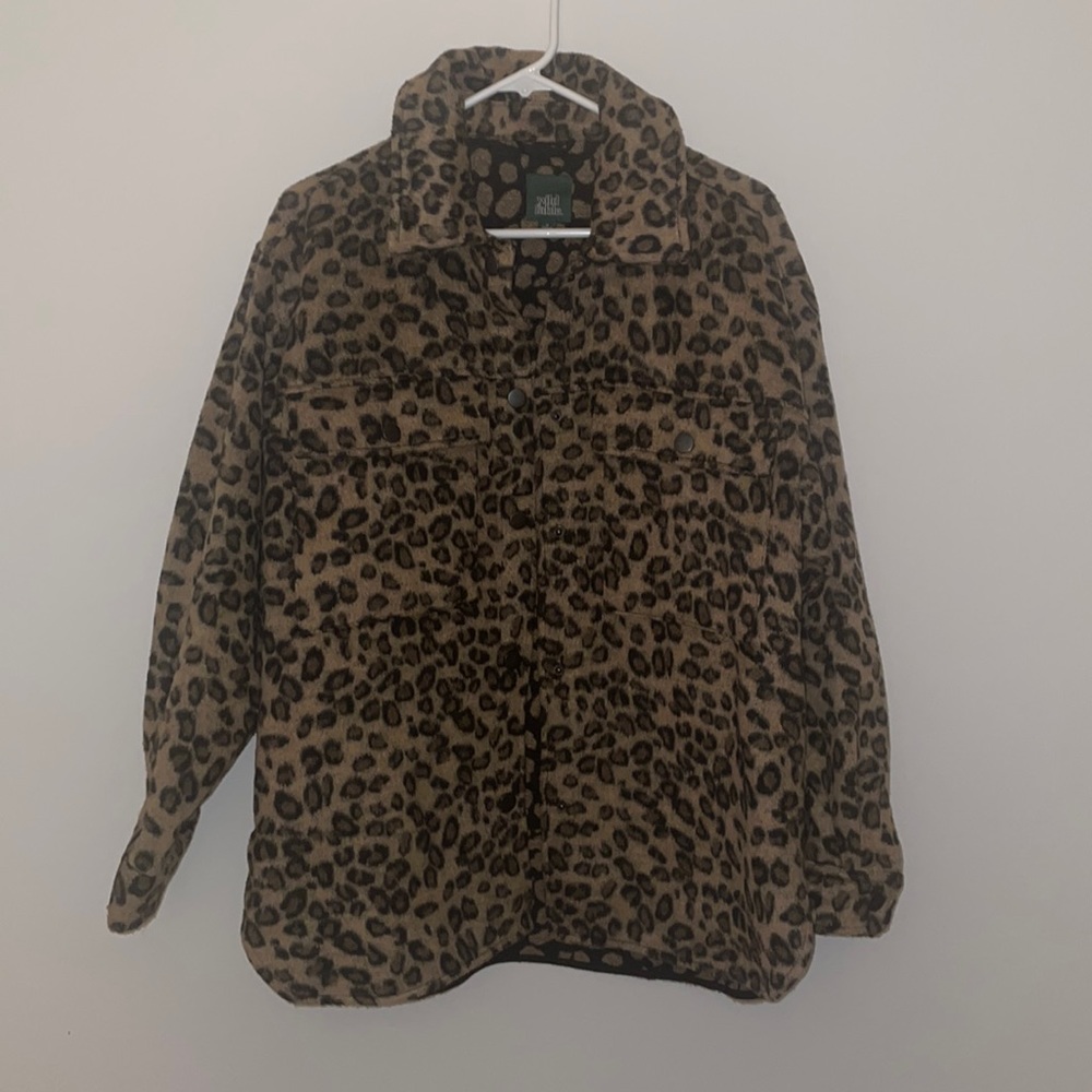 ⭐️Wild Fable⭐️ Cheetah Print Shacket size m